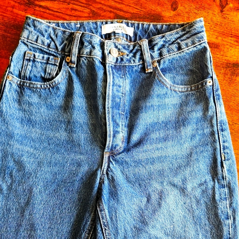 Dynamite Giselle High Waist Straight Leg Jeans Size 25